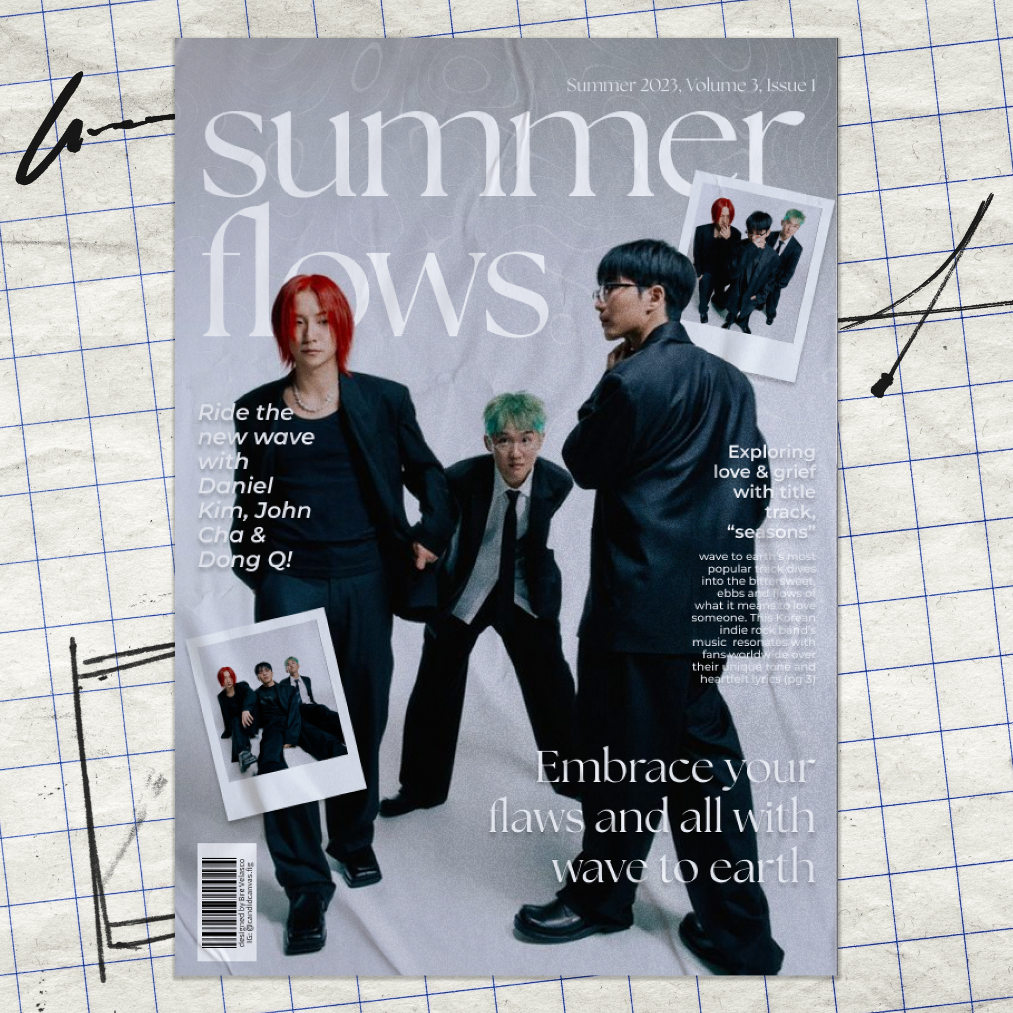 wave to earth magazine cover poster